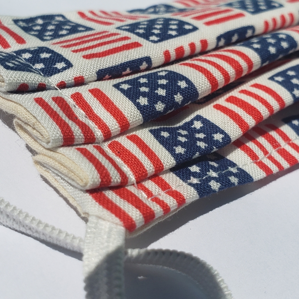 American Flag Face Mask - Picture 2 of 3